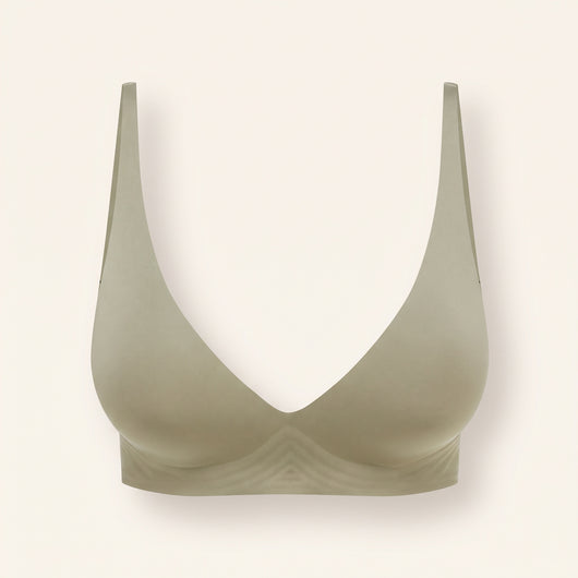 Seamless Lift Comfort Bra, Khaki