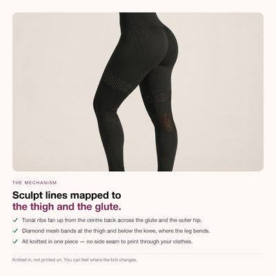 Leyna 3D Sculpt Seamless Leggings