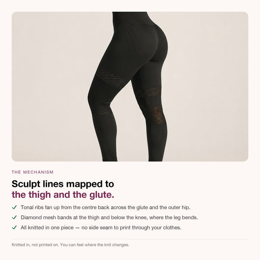 Leyna 3D Sculpt Seamless Leggings